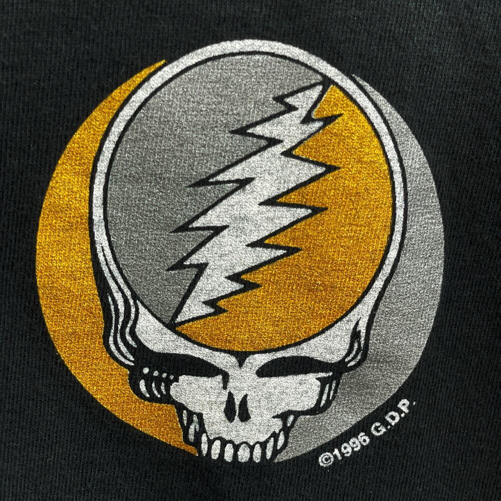 Vintage 1996 Grateful Dead SYF Band Members Years Cities Concerts Songs Tshirt